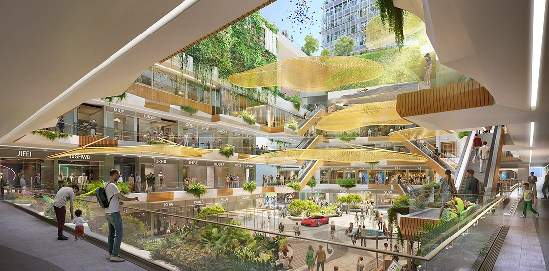 food court