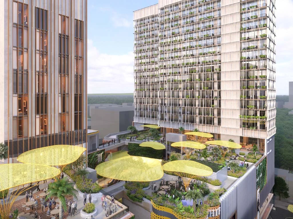 Who is the developer behind Iris Broadway?